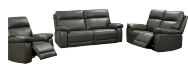 ghiselle Modern Leather Recliner Sofa Set – Luxury Living Room Collection - Image 3