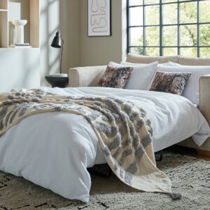 ghiselle Modern Fabric Sofa Bed – Convertible Sleeper Couch