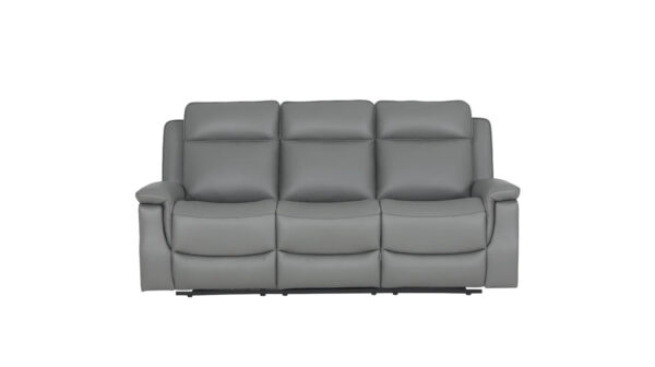 ghiselle Ellie Grey Power Recliner Corner Sofa with Chaise – Fabric Upholstery - Image 3