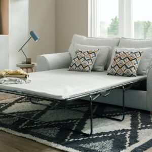 ghiselle Modern Sofa Bed – Convertible Fabric Couch with Storage