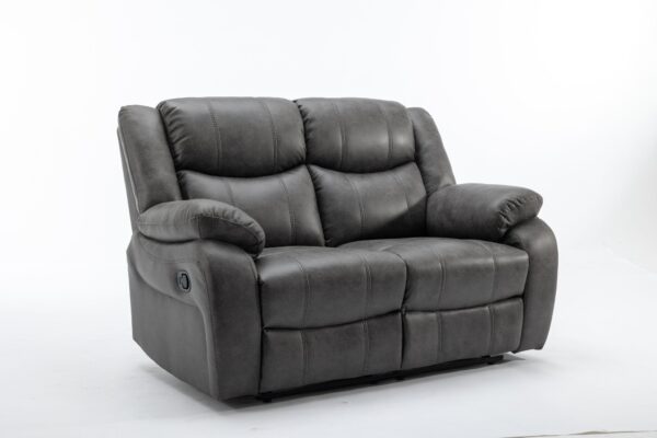 ghiselle Fabric Recliner Corner Sofa – Modern L-Shaped Lounge Set - Image 10
