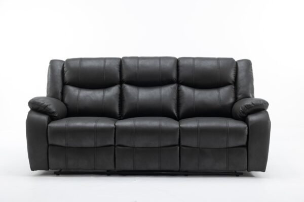 ghiselle Fabric Recliner Corner Sofa – Modern L-Shaped Lounge Set - Image 3