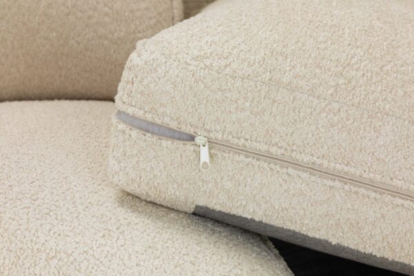 ghiselle U-Shaped Fabric Corner Sofa – Modern Modular Lounge Set - Image 13