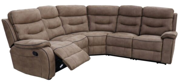 ghiselle Noah Modular Corner Sofa – Contemporary Fabric Lounge Set - Image 2